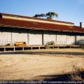Violet Town Railway Station goods shed