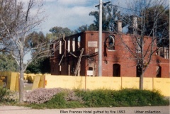 Fire guts Ellen Frances Hotel 1993
