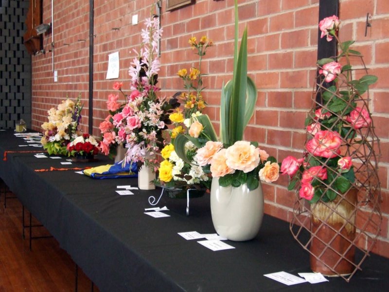 Garden Club flower show makes its mark