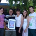 Australia Day 2008 - farewell presentation to Saker Family