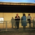 Spectators at Violet Town Football clubrooms
