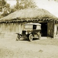 John Browns' first car, Earlston. 1920s