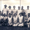 April 60 Presbyterian Tennis team