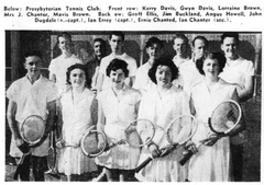 Presbys tennis