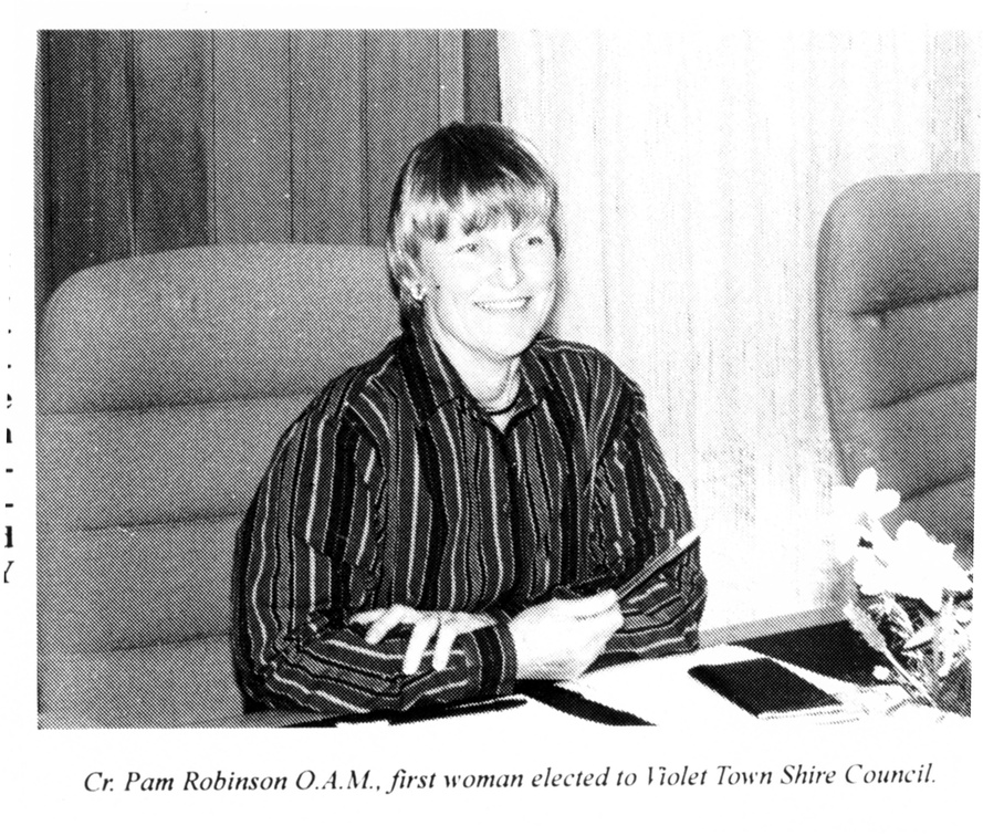 Pam Robinson  mayor