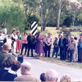2 Major Mitchell stone dedication Oct 1986