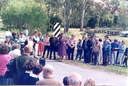 2 Major Mitchell stone dedication Oct 1986