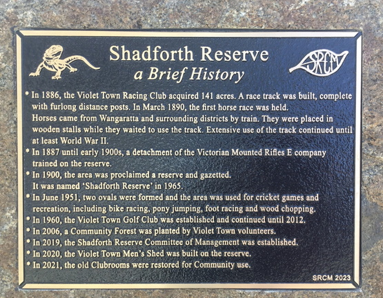 Shadforth Plaque