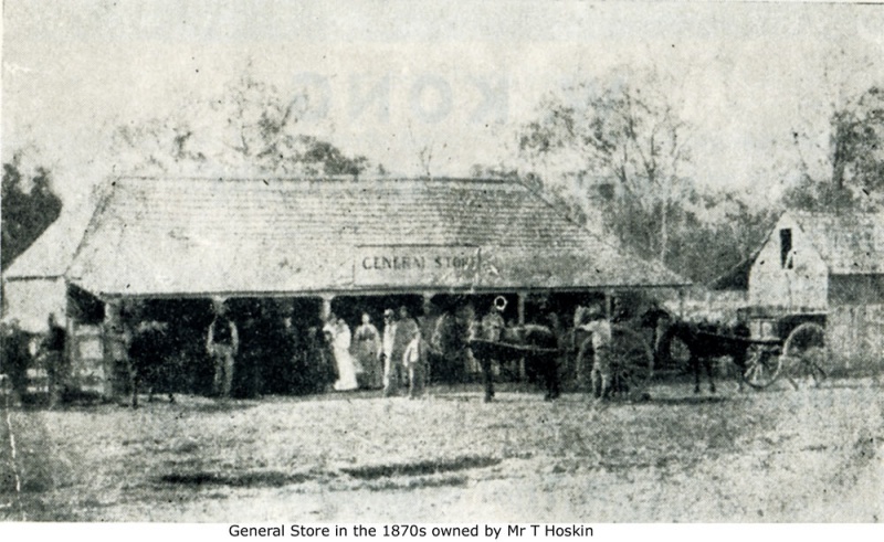 Hoskin's General Store in 1870s