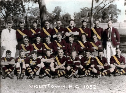 Violet Town Football Club 1952