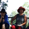 Official Opening of Red Footbridge, Honeysuckle Creek 2008 - Janet Allen, Helen Keighery
