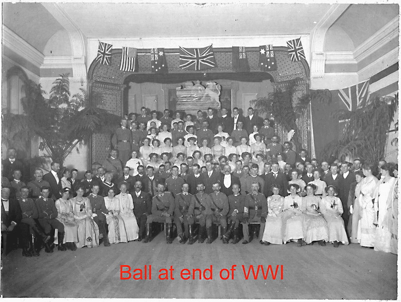 Ball at end of WWI