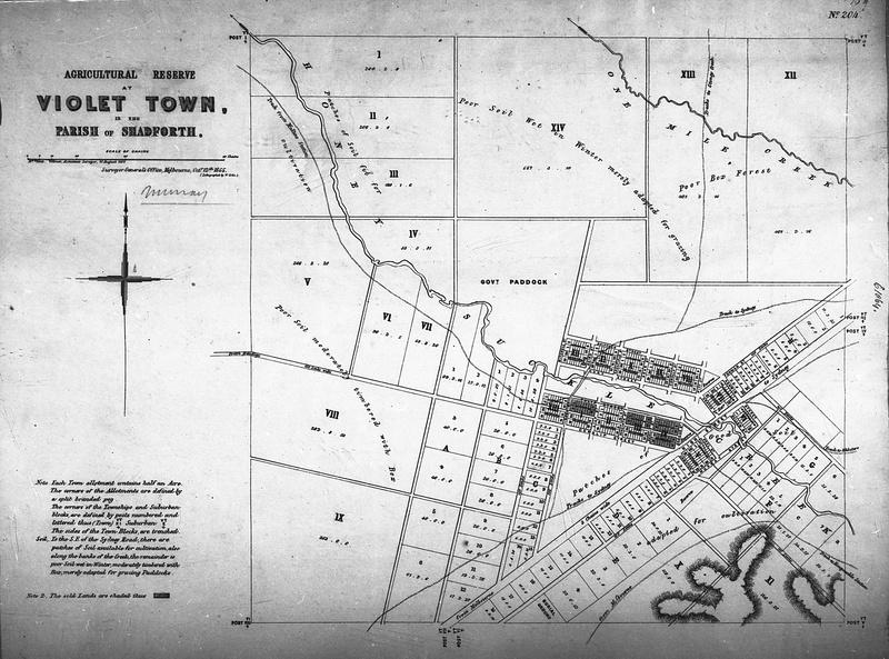 Violet Town Oct 12 1855