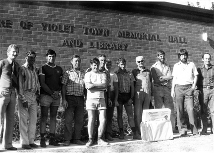 VT Shire Outdoor staff and officers 1995